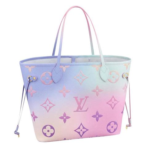 louis vuitton sunrise pastel neverfull|louis vuitton never full handbags.